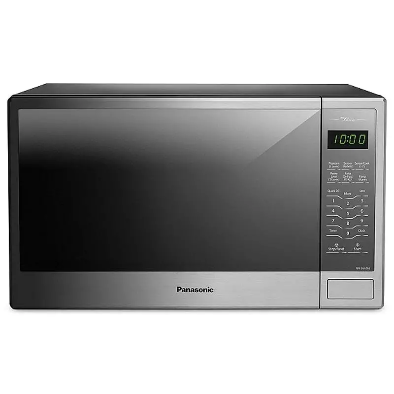 Panasonic Nn-Sg656Sc 1.3 Cu. Ft. Silver Countertop Microwave With Eco Mode 1
