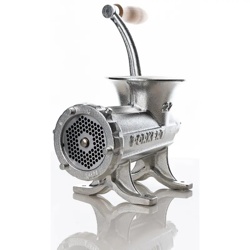 Porkert No. 22 Manual Meat Mincer – Cast Iron Body, Compact Design 1