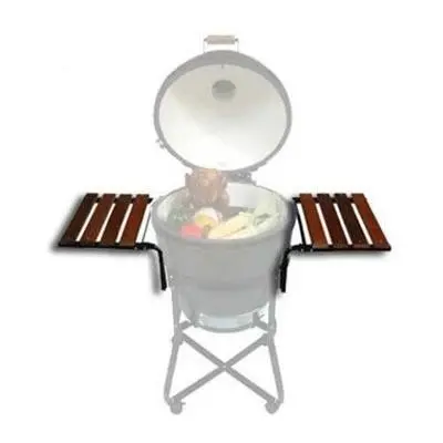 Primo 301 Wooden Side Table For Outdoor Grilling Stations 1