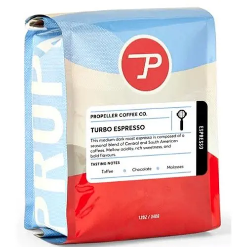 Propeller Turbo Espresso Coffee Beans – 5 Lb Bag 1