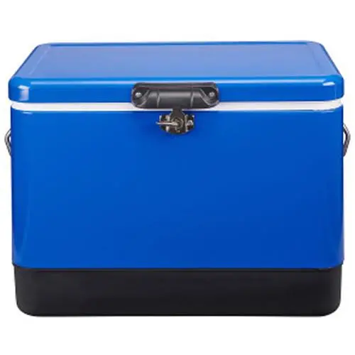 Retro Camper Cooler – 54L Portable Fridge In Classic Blue (Rto54) 1