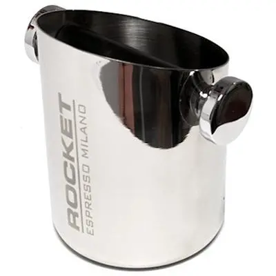 Rocket Espresso Milano Knock Box – Compact Stainless Steel, Quiet Knock-Off Station, R01Ra99904463 1