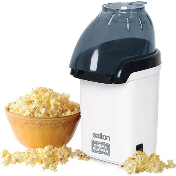 Salton Cp1750 Cinema Popper Hot-Air Popcorn Maker – Theater-Style 1