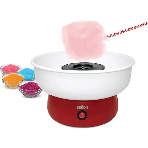 Salton Electric Cotton Candy Maker With Built-In Scoop (Ccm1779) 1