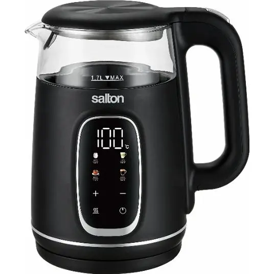 Salton Gk2168 1.7L Digital Touch Glass Kettle With Precision Temp Settings 1