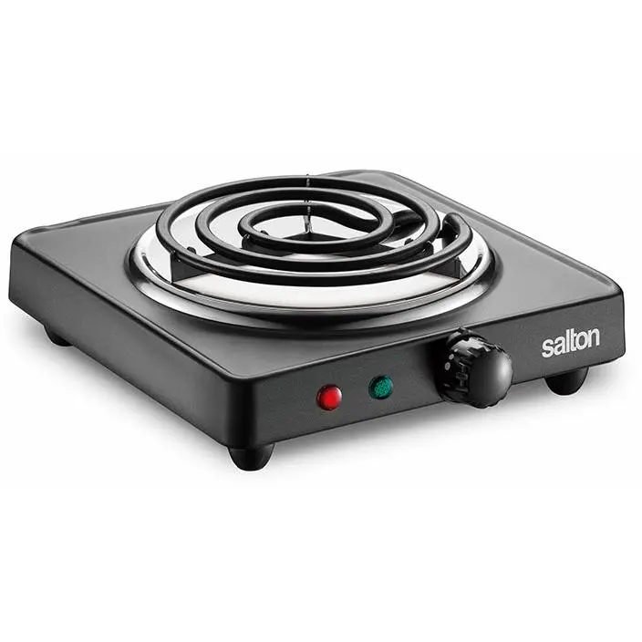 Salton Hp1940 Portable Single-Burner Electric Cooktop 1