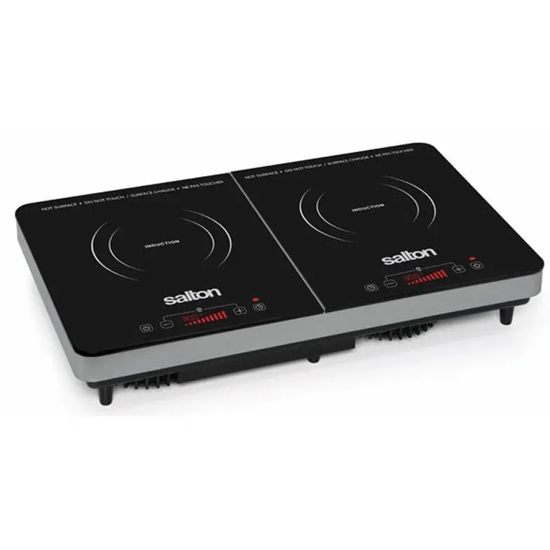 Salton Id1487 Dual-Burner Portable Induction Cooktop 1