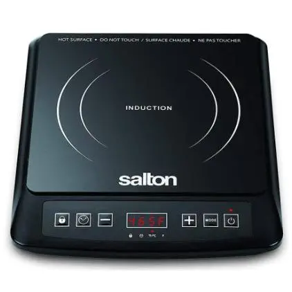 Salton Id1948 Compact Single-Zone Portable Induction Cooktop 1