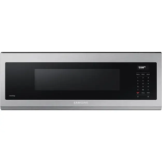 Samsung 30" Smart Over-The-Range Microwave With Wi-Fi Connectivity (1.1 Cu. Ft., Me11A7710Ds/Ac) 1