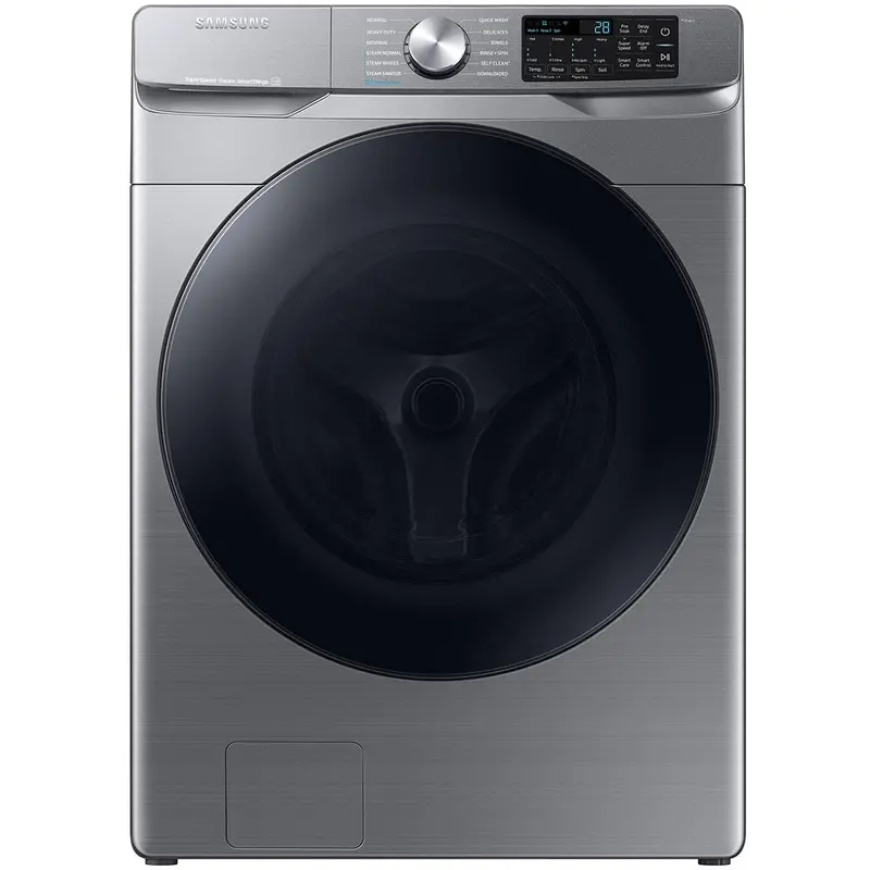 Samsung 5.2 Cu. Ft. Wi-Fi Enabled Front-Load Washer With Smart Control (Wf45B6300Ap/Ac) 1