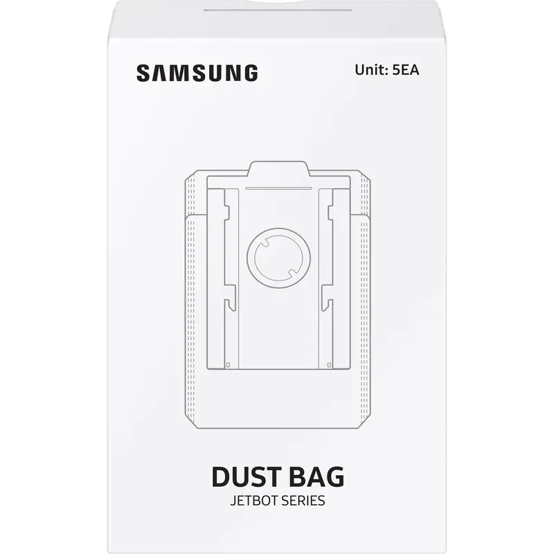 Samsung Jet Bot Clean Station Replacement Dust Bags (5-Pack) – Model Vca-Rdb95/Xaa 1