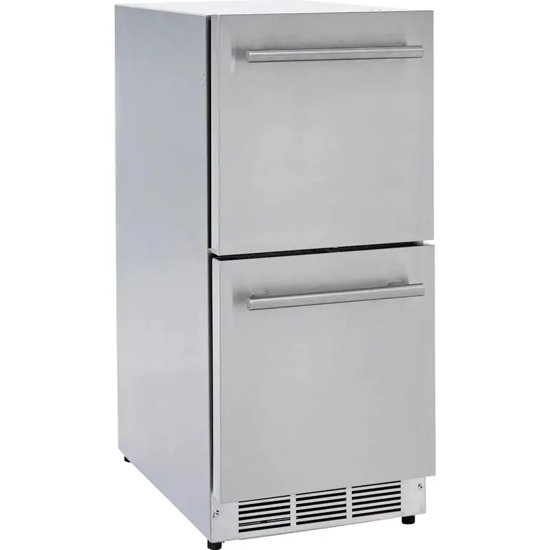 Sapphire Srd153Sspr 15-Inch Dual-Drawer Indoor/Outdoor Refrigerator 1