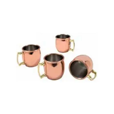 Sara Cucina 4-Piece Copper Shot Glass Set – Handle-Designed For Comfort 1