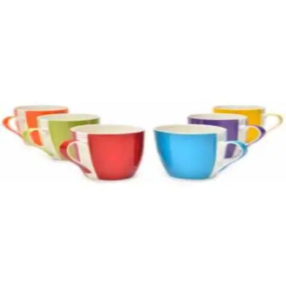 Sara Cucina Lime Green 12 Oz Bone China Colored Mug – Z10399 1