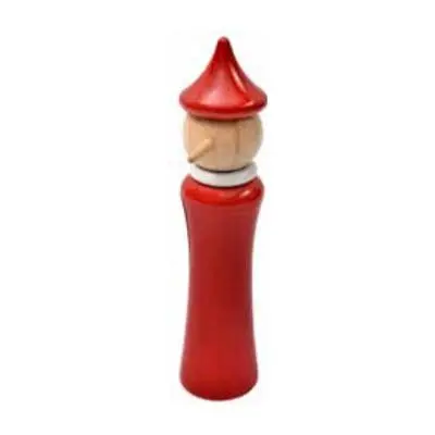 Sara Cucina Pinocchio-Themed Adjustable Spice Grinder – Wood-Grain Finish, Easy-Twist Mechanism (Model 33821) 1