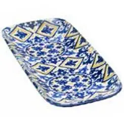 Sara Cucina Rectangular Serving Platter – Large Ceramic Entertaining Tray 1