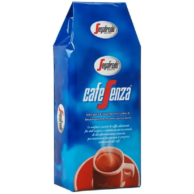 Segafredo Cafesenza Decaf Coffee Beans – 1Kg Smooth, Low-Acidity Italian Roast, S01340 1