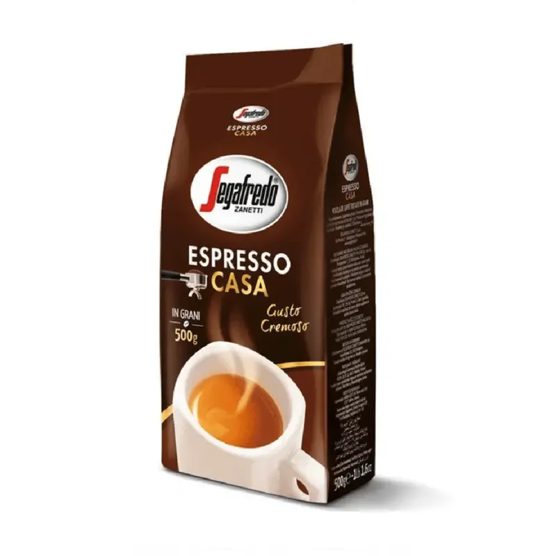 Segafredo Casa Espresso Beans – 500G Classic Italian Medium-Dark Roast, S01184 1
