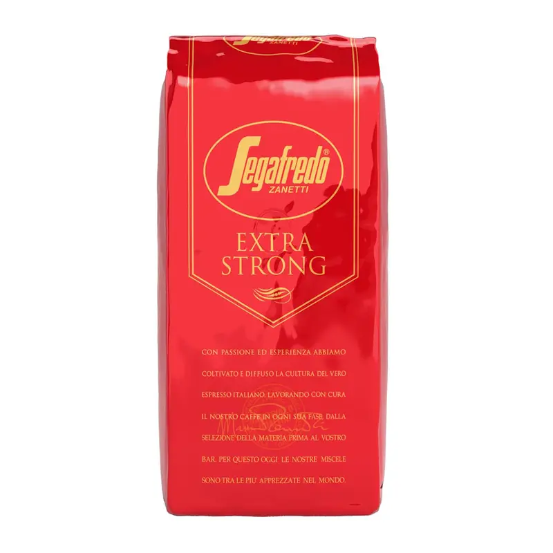 Segafredo Extra Strong Coffee Beans – 1Kg Intense, High-Caffeine Blend, S01269 1