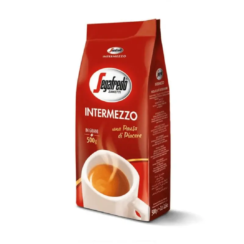 Segafredo Intermezzo Coffee Beans – 500G Balanced, Aromatic Medium Roast, S01183 1