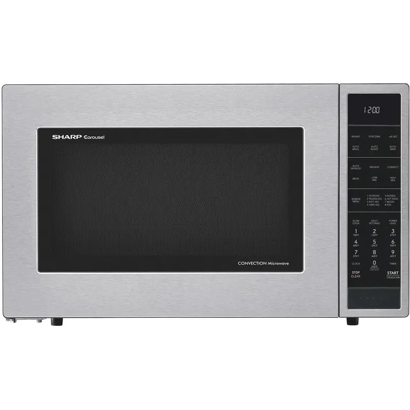 Sharp 24.7-Inch 1.5 Cu. Ft. Countertop Microwave Oven (Smc1585Ks) 1