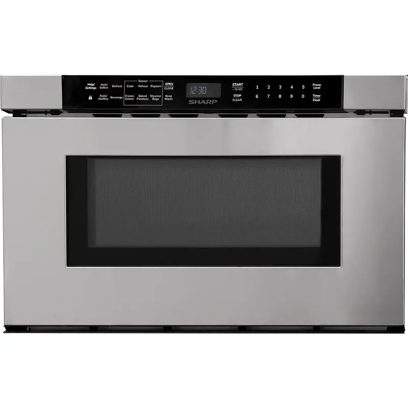 Sharp 24-Inch Microwave Drawer With 1.2 Cu. Ft. Capacity Smd2443Jsc 1