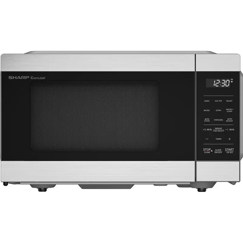 Sharp Smc0985Ksc 19.6-Inch Air Fry & Convection Microwave (0.9 Cu. Ft.) 1