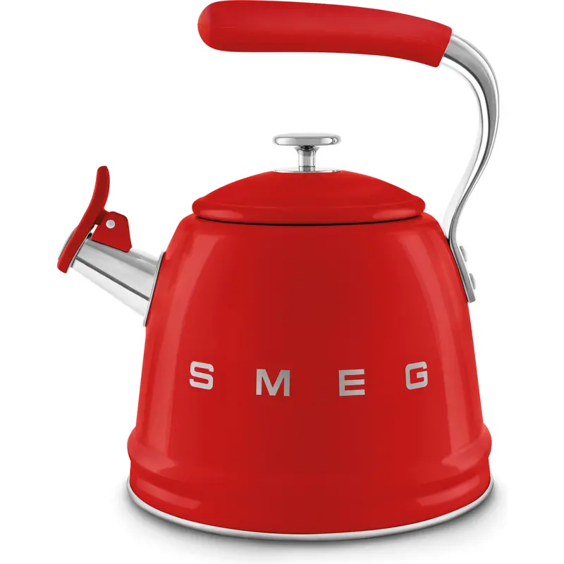 Smeg 2.3L Retro Red Whistling Kettle – Wkf01Rd 1