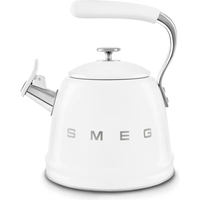 Smeg 2.3L Stainless Steel Whistling Kettle – Wkf01Wh 1