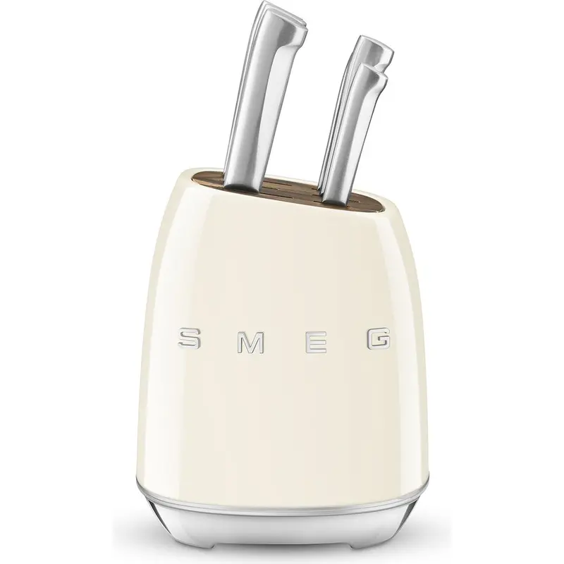 Smeg 7-Piece Knife Block Set – Crimson Finish, Kbsf02Cr 1