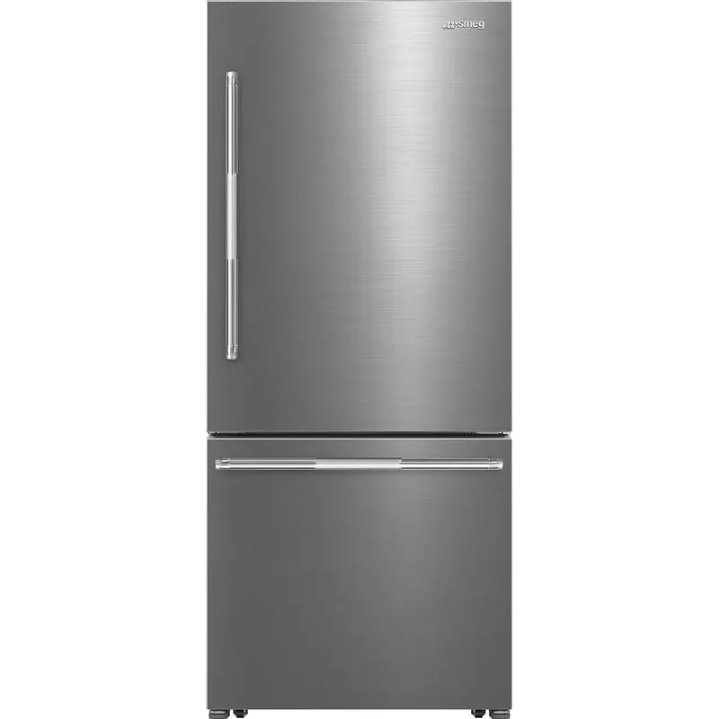 Smeg Bm30Urxi 30-Inch Freestanding Bottom-Freezer Refrigerator (16.2 Cu. Ft.) 1