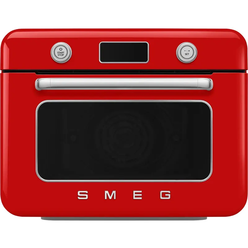 Smeg Cof01Rdus Countertop Combi Steam Oven – Retro Red Finish 1