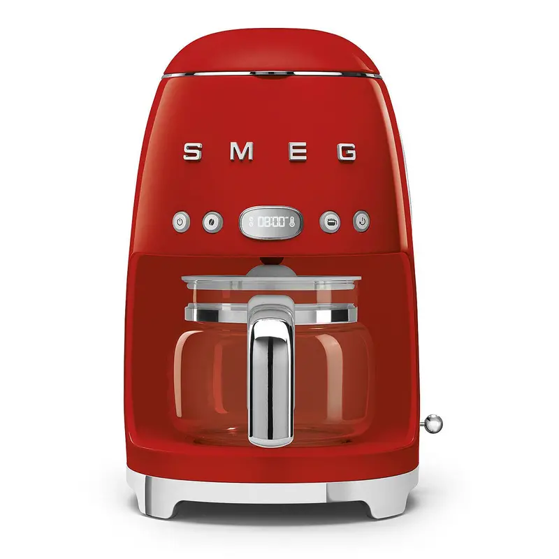 Smeg Dcf02Rdus Retro Drip Coffee Maker In Red 1