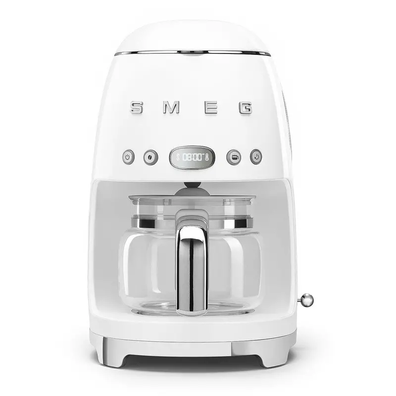 Smeg Dcf02Whus Retro Drip Coffee Maker In White 1
