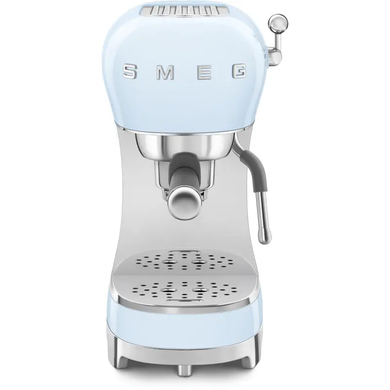 Smeg Ecf02Pbus Classic Manual Espresso Machine – Blue 1