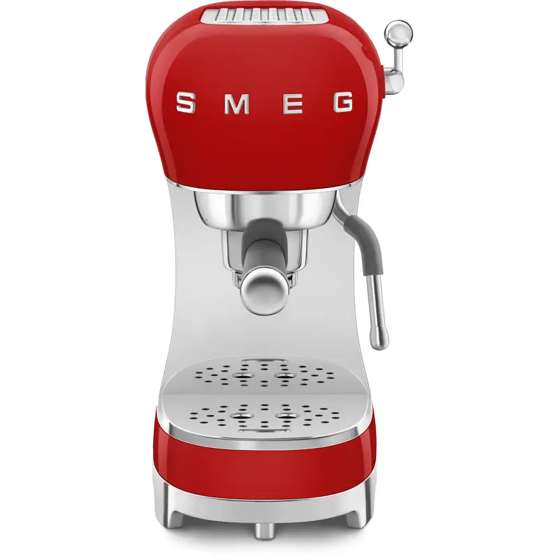 Smeg Ecf02Rdus Retro Manual Espresso Maker – Red 1