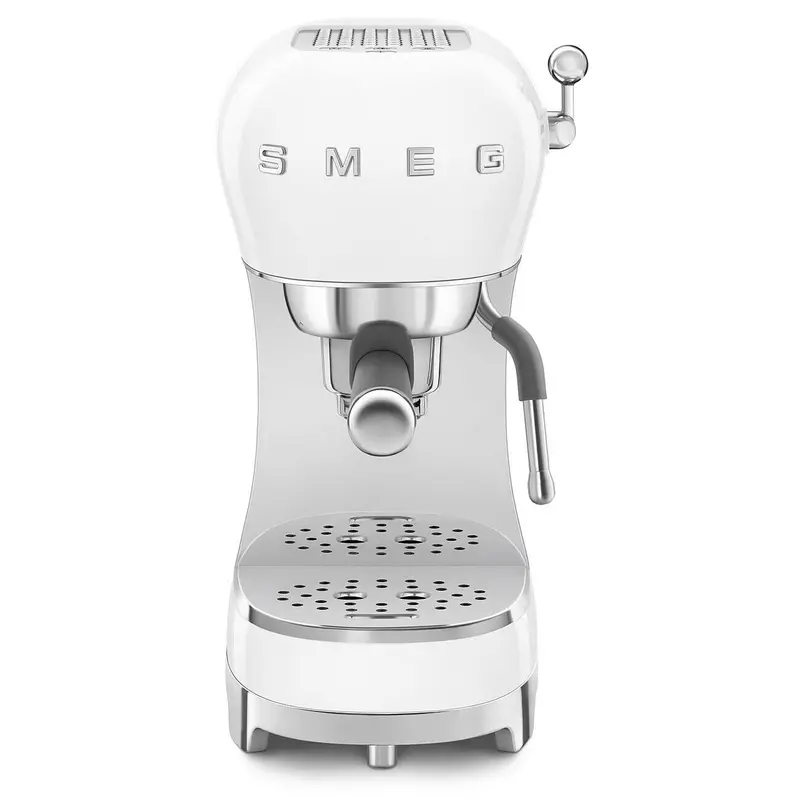 Smeg Ecf02Whus Retro Manual Espresso Machine – White 1