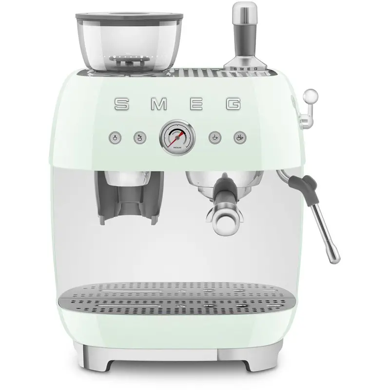 Smeg Egf03Pgus Manual Espresso Machine In Pale Grey 1