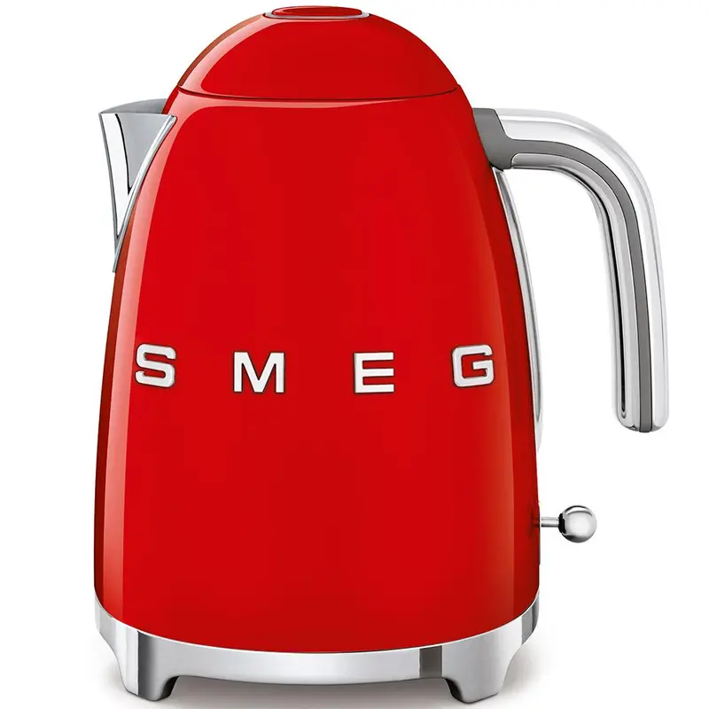 Smeg Klf03Rdus Retro-Style 1.7L Electric Kettle – Red 1