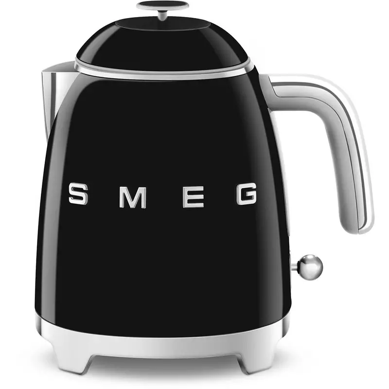 Smeg Klf05Blus Compact Retro-Style 0.8L Electric Kettle In Navy Blue 1