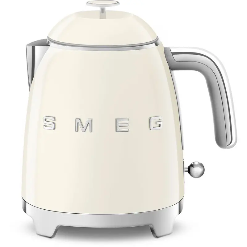 Smeg Klf05Crus Compact Retro-Style 0.8L Electric Kettle In Cream 1