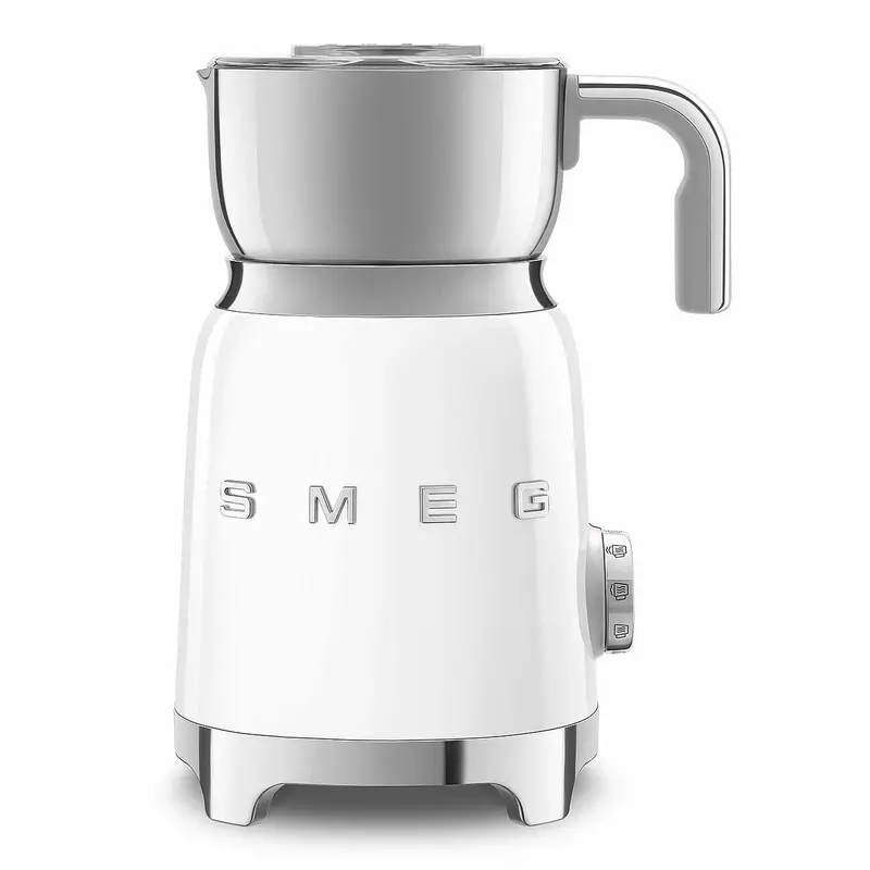 Smeg Mff11Whus Vintage Milk Frother – White 1