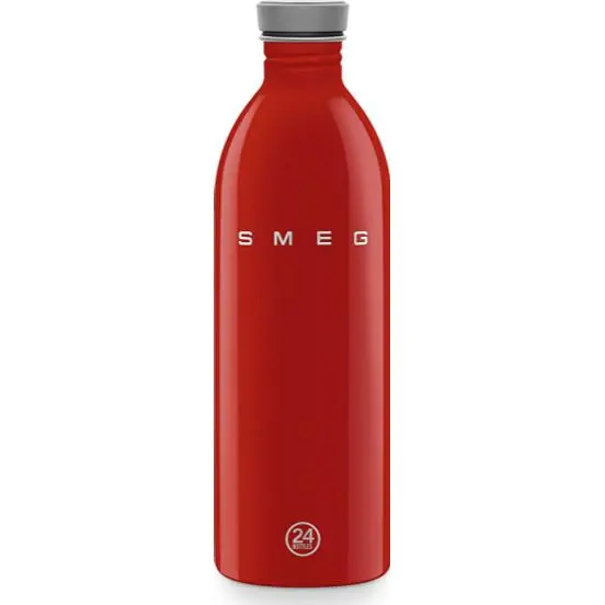 Smeg Non-Insulated Stainless Steel Water Bottle – Red (Wbf02Rd) 1