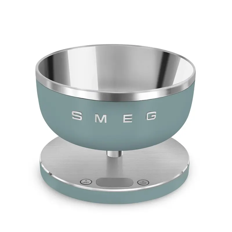 Smeg Precision Kitchen Scale – White Matte Retro Design 1