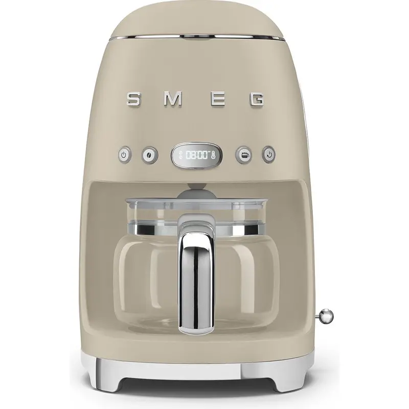 Smeg Retro Drip Coffee Maker – 10-Cup Capacity, Matte Blue Housing (Dcf02Mlmus) 1