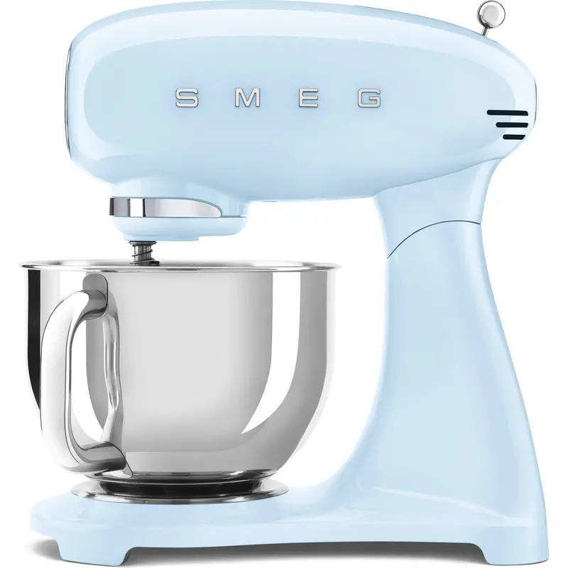 Smeg Smf05Pbus 5-Quart Retro Stand Mixer In Pastel Blue – 1950S Inspired 1