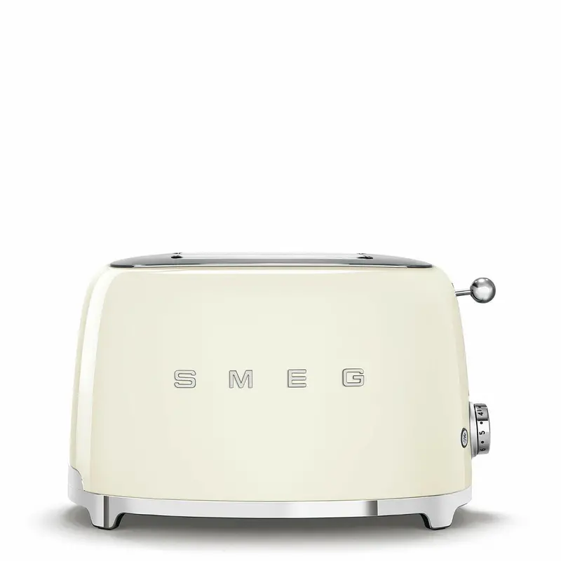 Smeg Tsf01Crus 2-Slice Retro Toaster In Cream 1