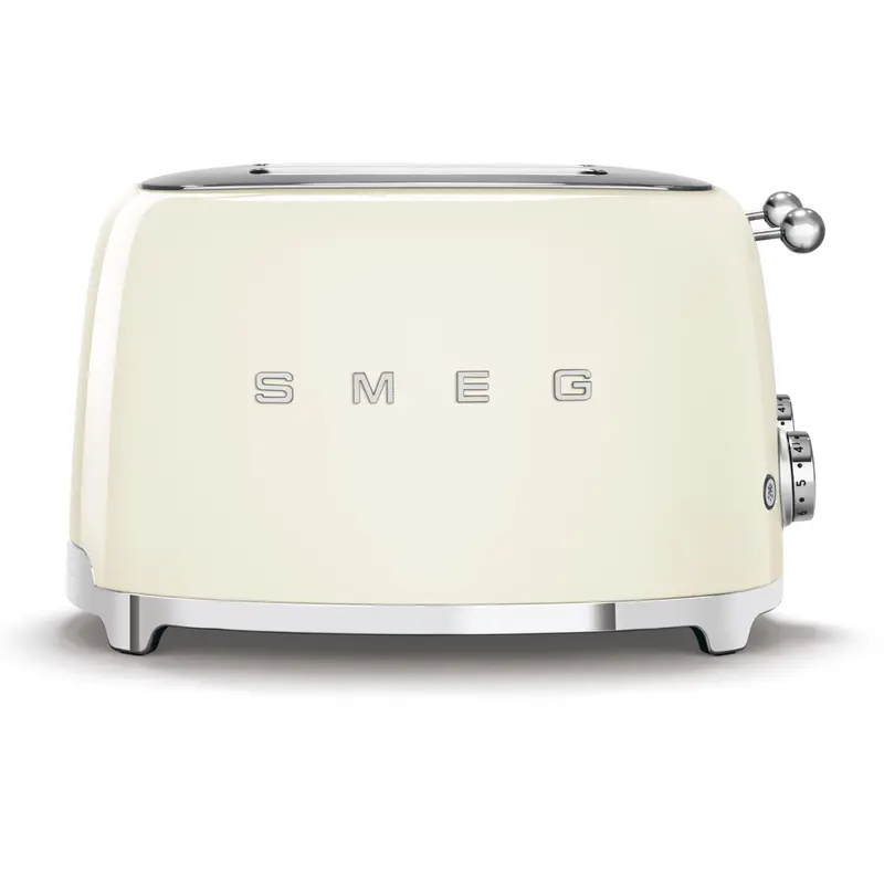 Smeg Tsf03Crus 4-Slice Retro Toaster In Cream 1