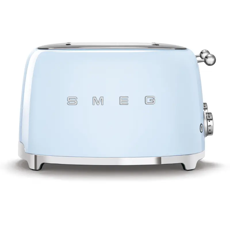 Smeg Tsf03Pbus 4-Slice Retro Toaster In Pastel Blue 1