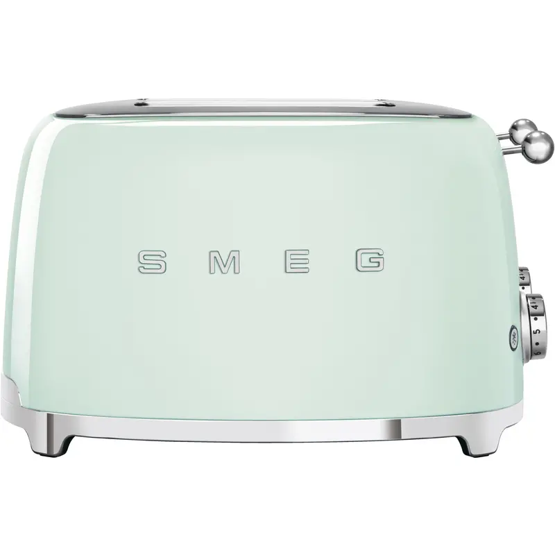 Smeg Tsf03Pgus 4-Slice Retro Toaster In Pale Grey 1